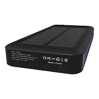 Внешний аккумулятор Xyron с солнечной панелью, 10000 mAh, синий