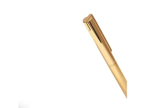 Ручка металлическая шариковая Bergamo, золотистый