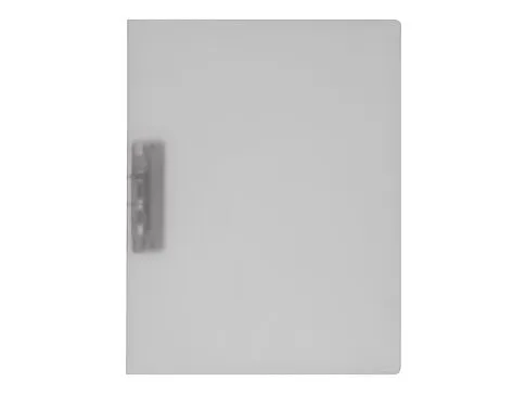 Папка пластиковая с боковым зажимом, прозрачный