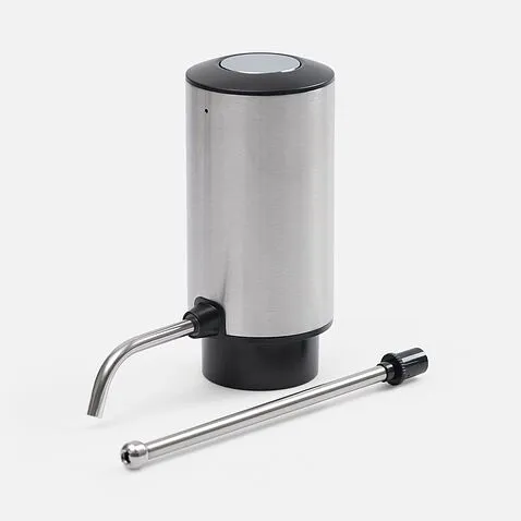 Электрический аэратор-дозатор для вина Tuoretta, серебристый