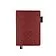 Ежедневник А5 датированный Boston 2026, бордовый с серым обрезом