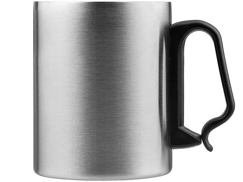 Стальная кружка с двойными стенками Climber Max, 450 мл, черный