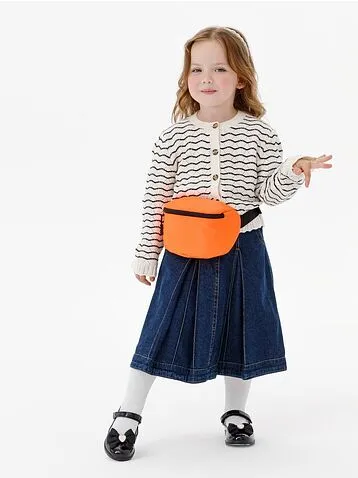 Детская поясная сумка Sonrisa, оранжевая