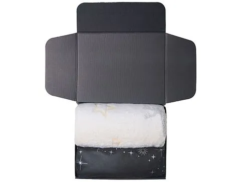 подарочный набор с пледом, кружкой и чаем