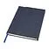Блокнот Alejandra формата А5 с твердой обложкой из переработанной кожи - Синий