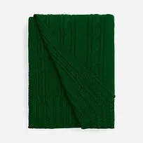 Плед Remitti, глубокий зеленый