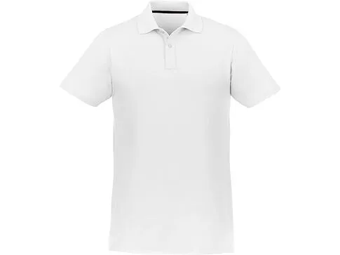 Мужское поло Helios с коротким рукавом, белый
