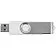 USB3.0/USB Type-C флешка на 16 Гб Квебек C, белый