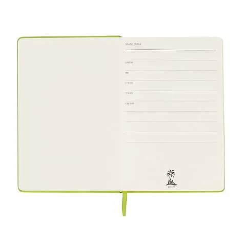 Ежедневник A5 недатированный Dear в твёрдом переплёте, салатовый