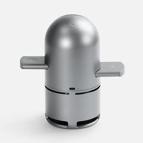 Bluetooth-колонка с беспроводной зарядкой Droid, серая