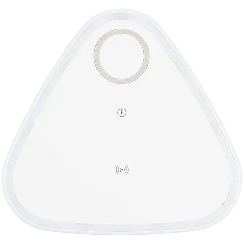 Станция беспроводной зарядки с антистрессом Countdown, белая