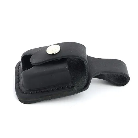 Чехол ZIPPO из натуральной кожи для зажигалки шириной 36 мм, черный Чехол ZIPPO из натуральной кожи для зажигалки шириной 36 мм, черный