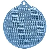 Пешеходный светоотражатель «Круг», синий