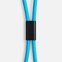 Кабель-ланьярд energyFlex Power Delivery 60 Вт, голубой