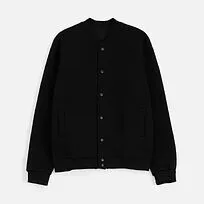 Бомбер унисекс AtmosWear, черный