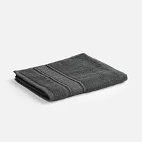 Полотенце махровое Terrychic, среднее, темно-серое