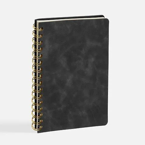 Ежедневник Spiral, недатированный, черный