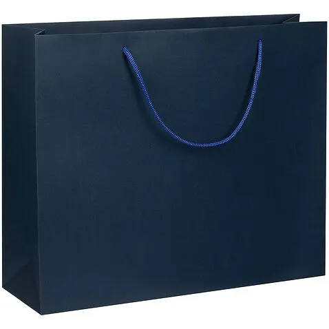 Пакет бумажный Arc L, синий