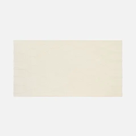 Плед Curve Verve, молочно-белый