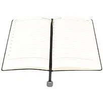 Ежедневник A5 недатированный Farfalla в мягком переплёте, черный