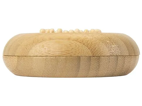 Расческа с зеркалом из бамбука Daisy, натуральный