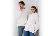 Худи оверсайз Alpha.01 унисекс, молочный