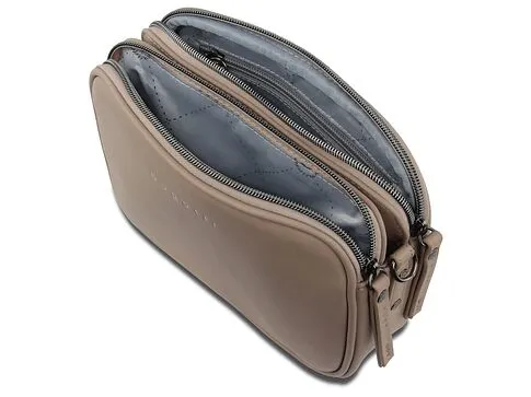 Сумка кросс-боди женская BUGATTI Almata, песочная, полиуретан, 21,5х6х15 см