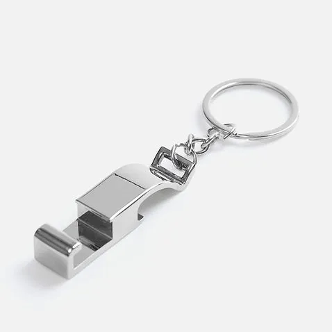 Брелок-подставка с открывалкой Virke, серебристый