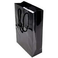 Пакет из бумаги Expand, Чёрный