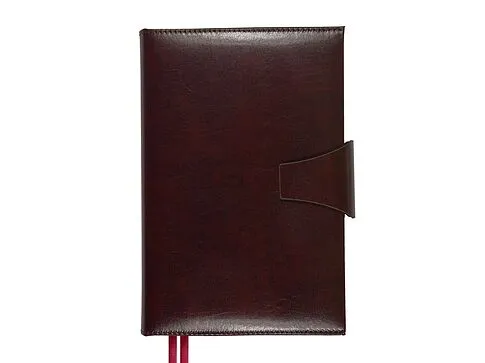 Ежедневник полудатированный А5 Windsor, коричневый