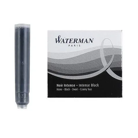 Картридж с чернилами Waterman, International, черный Картридж с чернилами Waterman, International, черный