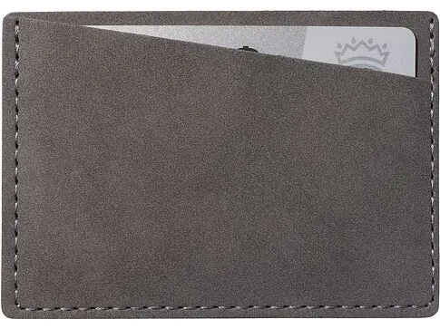 Футляр на 3 пластиковые карты Alicante, темно-серый