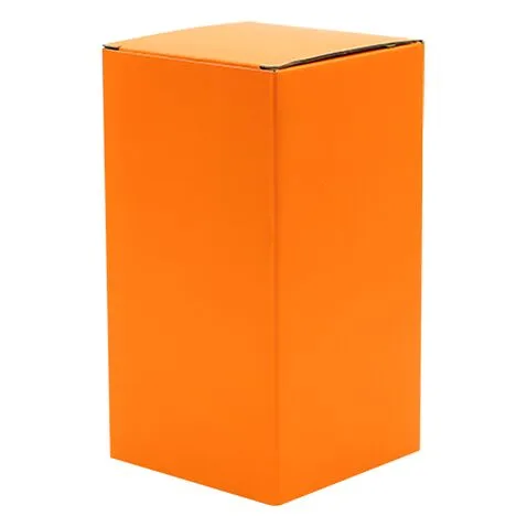 Коробка глянцевая для термокружки Surprise, оранжевый Коробка глянцевая для термокружки Surprise, оранжевый