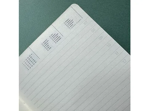 Ежедневник недатированный А5 Megapolis Nebraska Flex, синий с золотым обрезом (Р)