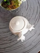 Сахарница с кроликами (NEW), 1000 мл, Белый