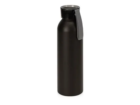 Подарочный набор с бутылкой для воды и ножом Tourist, черный