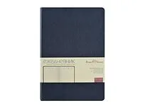 Ежедневник недатированный А5 Megapolis Nappa Flex, темно-синий navy