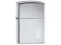 Зажигалка ZIPPO Classic с покрытием High Polish Chrome, латунь/сталь, серебристая, 38x13x57 мм