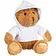 Мягкая игрушка «Мишка Cuddleton» в белом худи