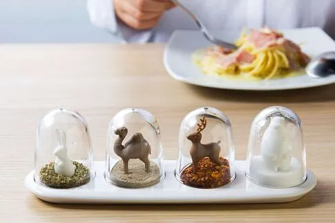 Ёмкости для специй в наборе Animal Parade