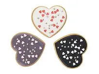 Набор пряников в форме сердец, 55 гр. Sweethearts