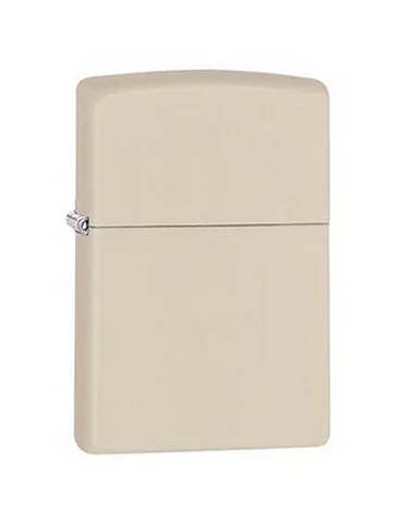 Зажигалка ZIPPO Classic с покрытием Cream Matte, латунь/сталь, матовая, кремовый