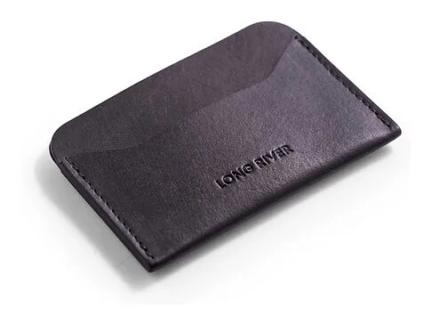 Подарочный набор Long River: картхолдер, ремешок для ключей, черная коробка