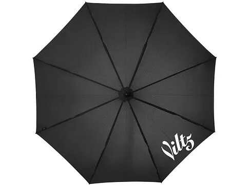 Противоштормовой зонт Noon 23 полуавтомат, черный
