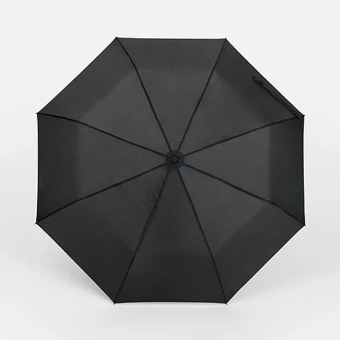 Зонт складной Basic, ver.2, черный