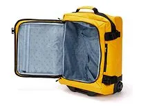 Сумка на колесах TORBER MOBI, желтый, полиэстер 900D с PU покрытием, 47 х 34 х 21,5 см, 32 л