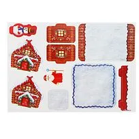 Конструктор фигурки quot;Дом деда мороза quot; 3Д   3564567