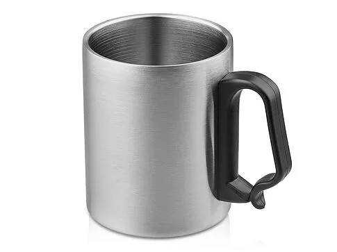 Стальная кружка с двойными стенками Climber Max, 450 мл, черный