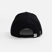 Бейсболка Classic 2.0, черная с красным кантом