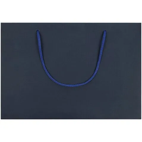 Пакет бумажный Ample Thin M, синий